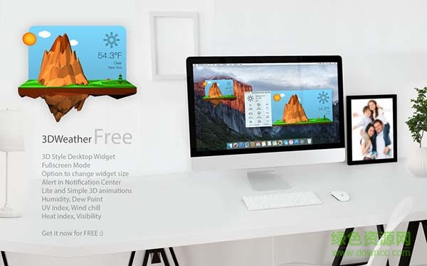 3DWeather 3D天氣mac版 v1.4 蘋果電腦版 0