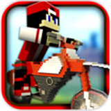 越野方塊摩托車(chē)手機(jī)修改版(Dirtbike Survival Block Motos)