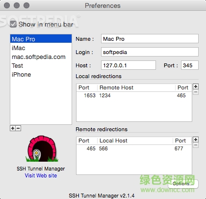 SSH Tunnel Manager mac版 v2.2.6 蘋(píng)果電腦版 0