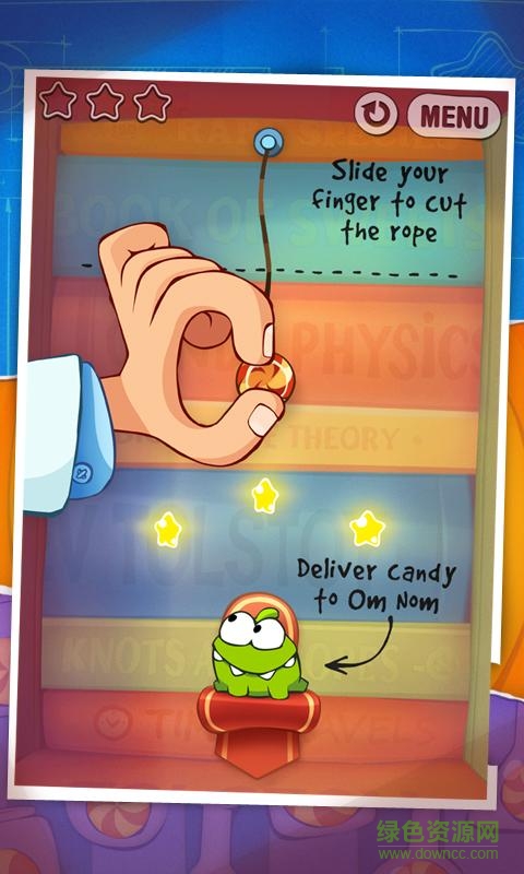 割繩子實驗室版割繩子(Cut the Rope Experiments) v2.3.1 安卓版 0