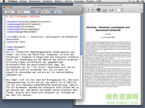 texshop for mac V3.71 官方最新版 1