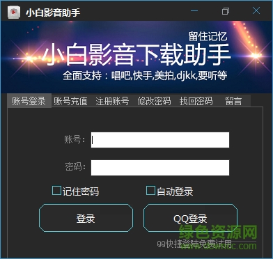 小白影音下載助手 v1.0 綠色版 0