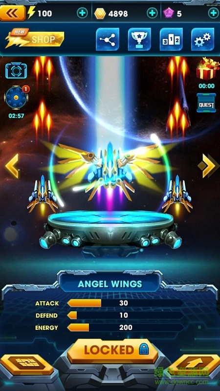 銀河上尉內戰(zhàn)內購修改版(captain galaxy) v1.6 安卓無限金幣鉆石版 3