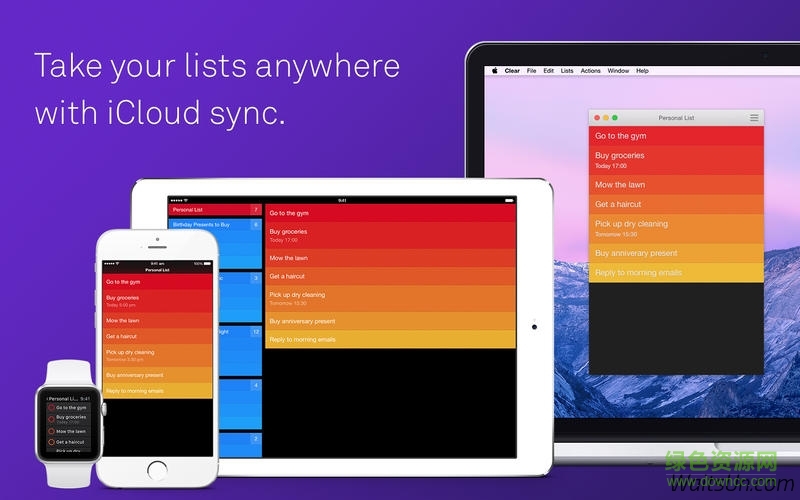 clear for mac修改版 v1.1.7 蘋果電腦版 1
