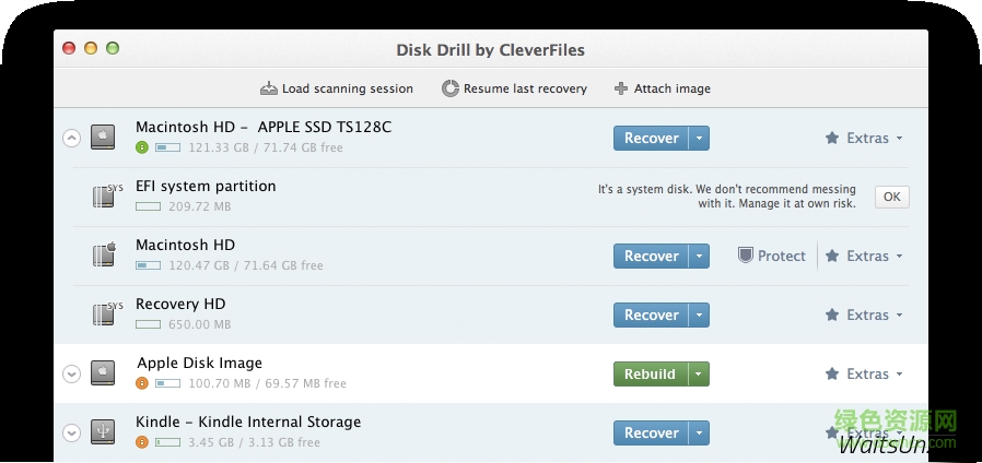 disk drill for mac修改版(數(shù)據(jù)恢復(fù)) v2.4.438 蘋果電腦版 0