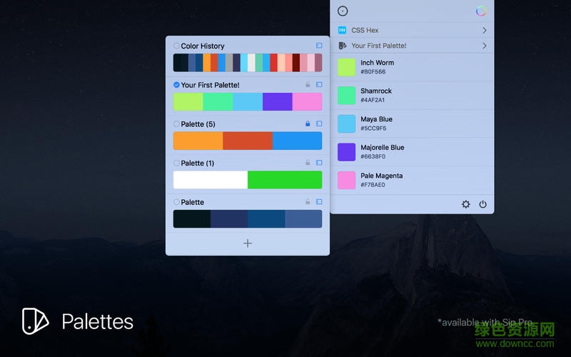 sip for mac修改版(屏幕取色工具) v4.2.6 蘋果電腦版 1