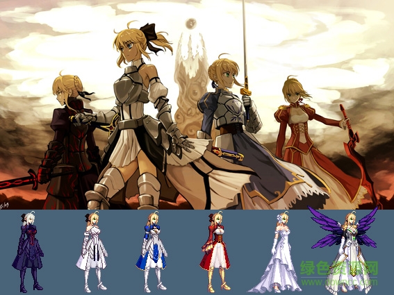 dnf女鬼劍saber時裝補丁 完整版大全 0