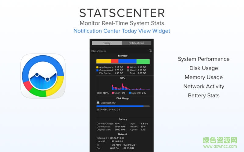 StatsCenter mac版 v1.4 蘋果電腦版 0