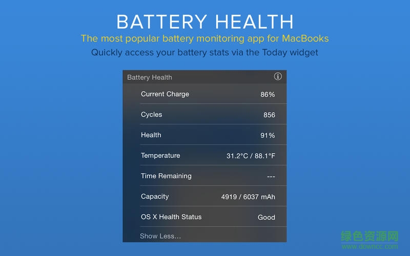 battery health mac版 v6.1 蘋果電腦版 0