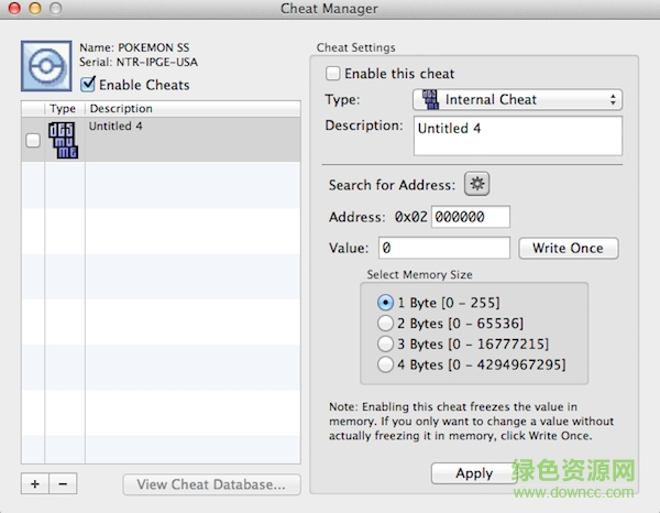 desmume for mac v0.9.11 官方蘋果電腦版 0