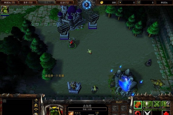 種族Da v1.14_魔獸對抗地圖 附隱藏英雄密碼 0