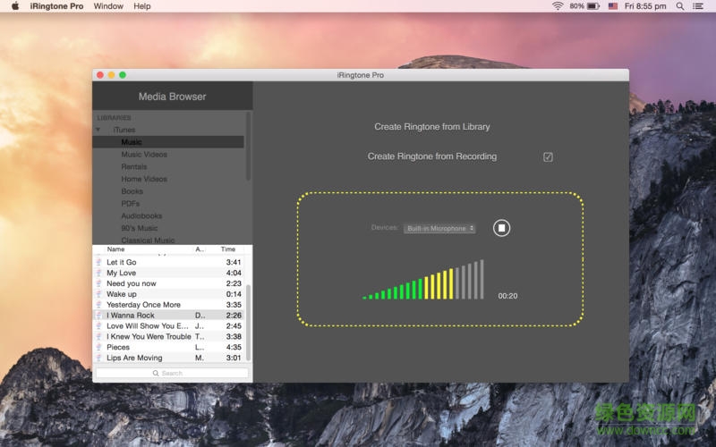 IRingtone Pro mac版(鈴聲制作工具) v3.6.5 蘋果電腦版 0