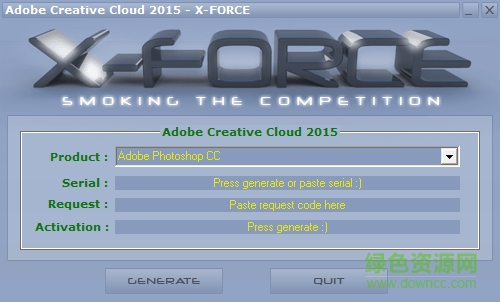 ps cc2015注冊(cè)機(jī)下載