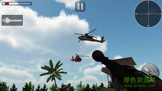 3d直升機空襲修改版(Heli Air Attack) v2.4 安卓內(nèi)購 1
