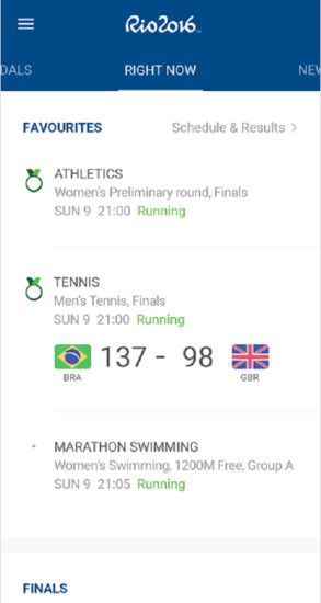 rio2016里約奧運(yùn)會app v5.0.3 官網(wǎng)安卓版 1