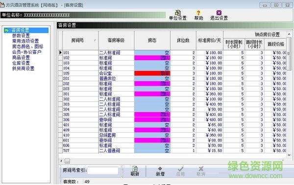 方訊客房管理系統(tǒng) V9.0.11 官方版 0