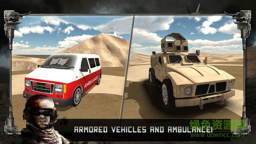 陸軍卡車司機3D內(nèi)購修改版(Army Truck Driver 3D) v1.1 安卓版 2
