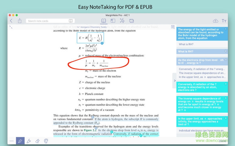 MarginNote Pro for mac(筆記整理工具) v2.2.3 蘋果電腦版 0