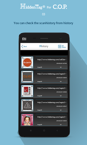 HiddenTag C.O.P. hiddentagclaires app
