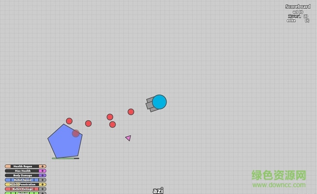 坦克大作戰(zhàn)免谷歌(diep.io) v1.3.0 安卓版 1