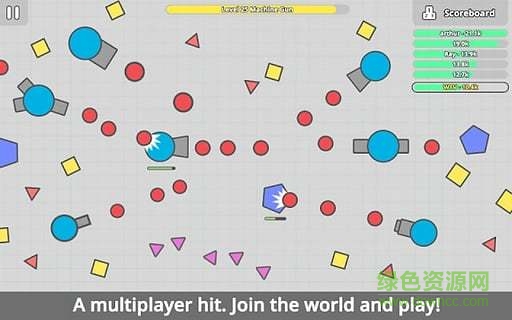 diep.io無敵版手機(jī)版 v1.1.0 安卓經(jīng)驗(yàn)無限版 1