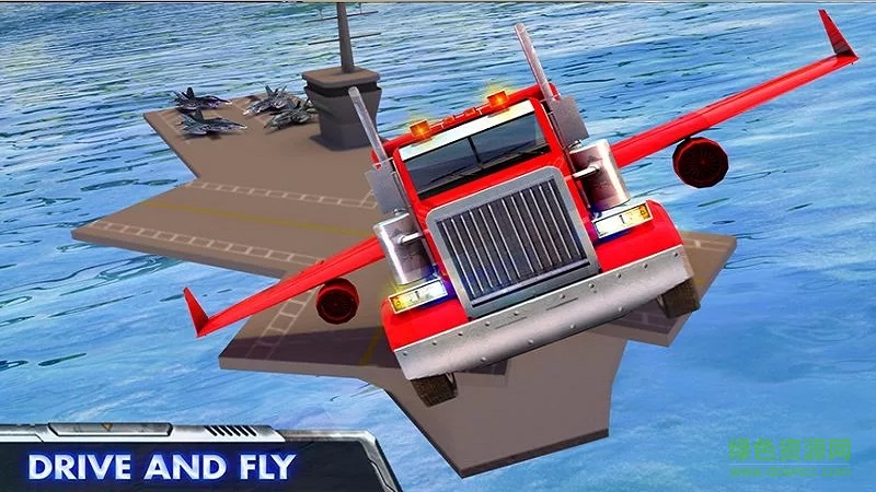 現(xiàn)代卡丁車飛行(Modern Flying Truck Sim 3D) v1.1 安卓版 0
