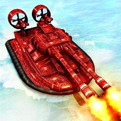 氣墊船內(nèi)購修改版(Hovercraft Turbo Racing)