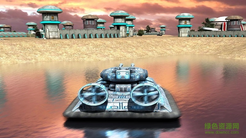 氣墊船內(nèi)購修改版(Hovercraft Turbo Racing) v0.2 安卓無限金幣版 1