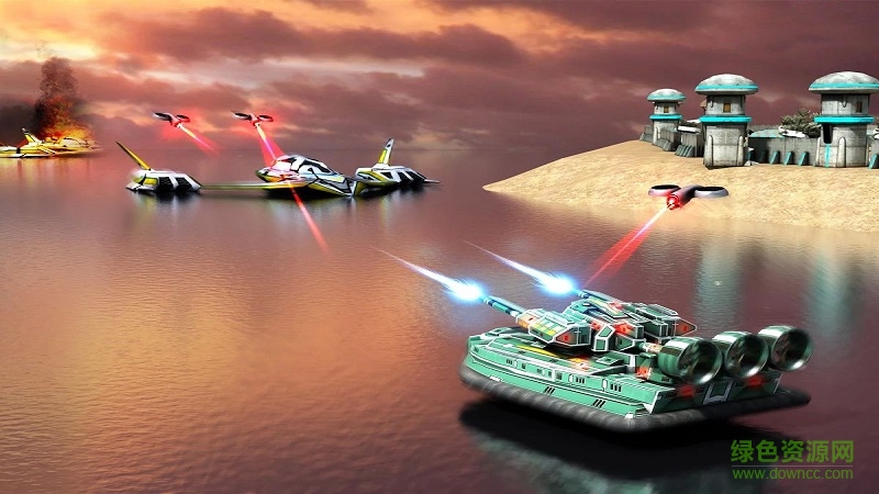 氣墊船內(nèi)購修改版(Hovercraft Turbo Racing) v0.2 安卓無限金幣版 2