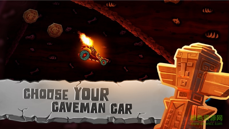 史前的賽車中文修改版(Prehistoric Racing) v1.1 安卓無限金幣版 1