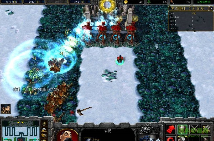 大雪地TDv3.0_魔獸td地圖 附隱藏英雄密碼和攻略 0