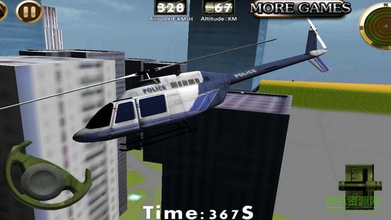警用直升機3D飛行(police helicopter) v1.2 安卓無限金幣版 0