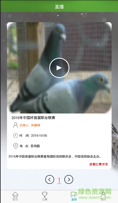 賽鴿世界手機(jī)客戶端 v1.0 安卓版 2