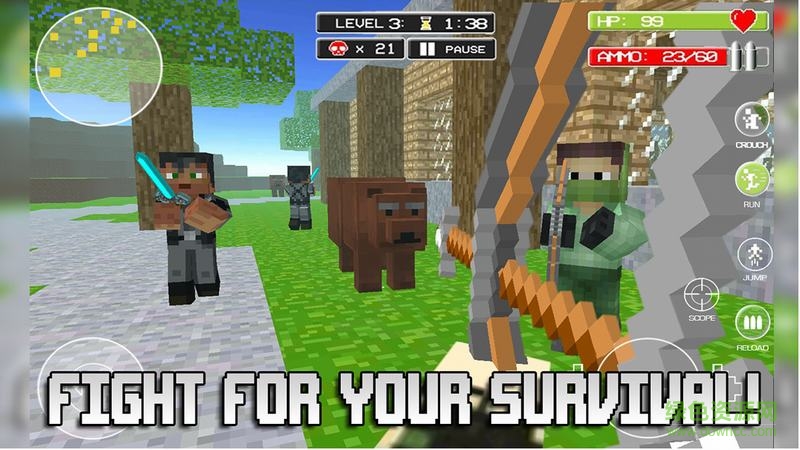 生存狩獵2中文版修改版 vC18b 安卓無敵版 1