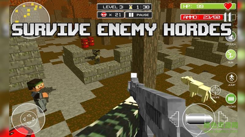 生存狩獵2中文版修改版 vC18b 安卓無敵版 2