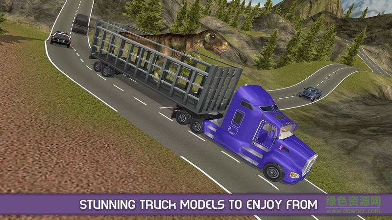 憤怒的恐龍動(dòng)物園運(yùn)輸漢化版(Angry Dinosaur Zoo Transport) v1.1 安卓無限金錢版 2