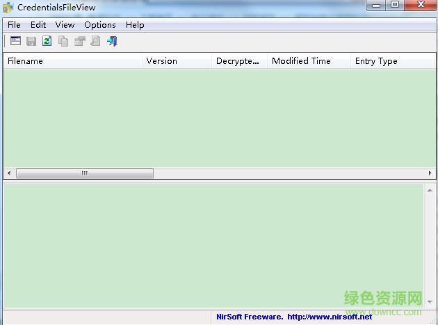 CredentialsFileView(解密和顯示密碼軟件) v1.00 綠色版 1