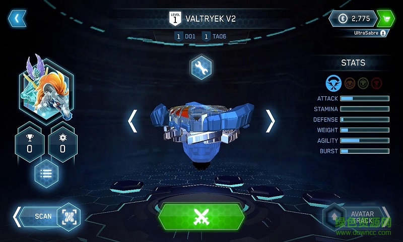 爆裂陀螺中文修改版 v1.0.1 安卓無限金幣版 0