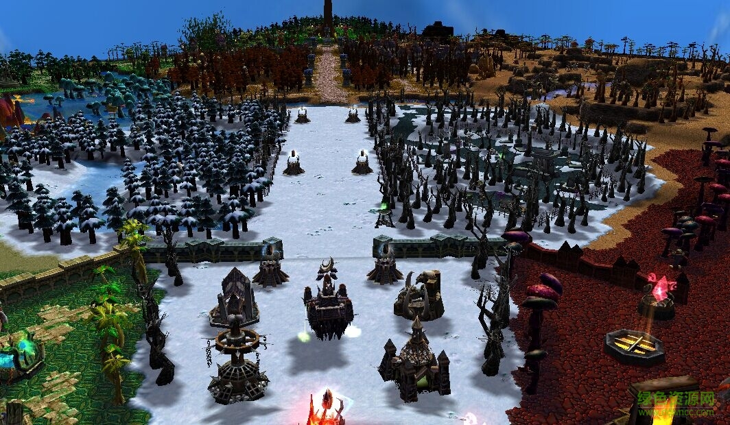 魔獸世界v1.10_魔獸對抗地圖 新增3英雄 1