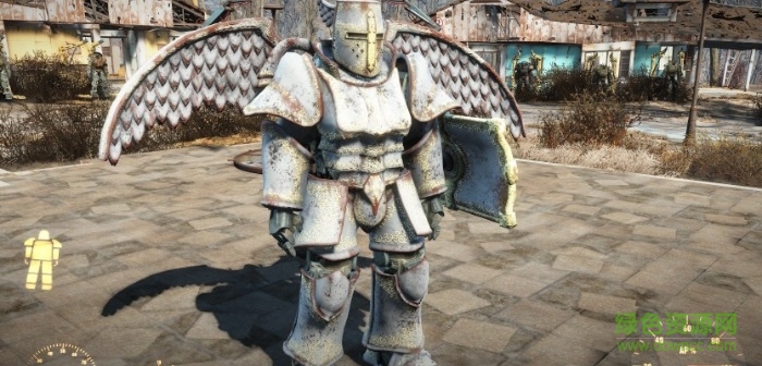 輻射4英雄無敵風(fēng)格騎士甲mod v1.1 綠色版 0