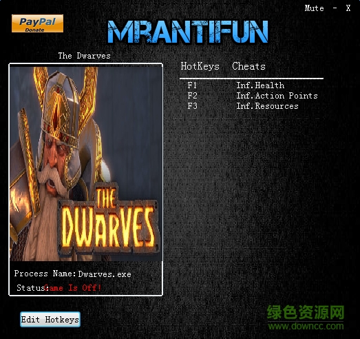 矮人三项修改器 v1.0 最新版0