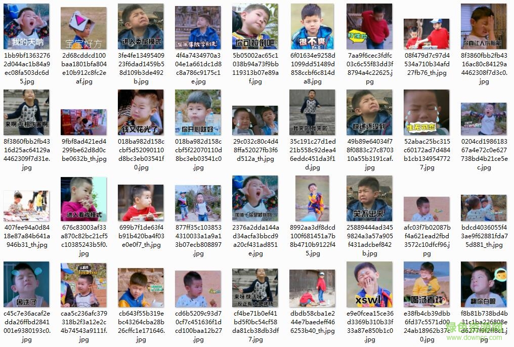 安吉小魚兒表情包合集 高清無水印版 0