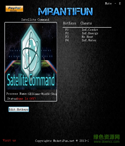 衛(wèi)星指揮四項修改器 v1.02 綠色通用版 0