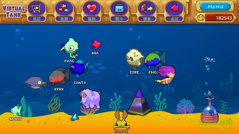 瘋狂水族館手機版 v2.1 無敵安卓版 2