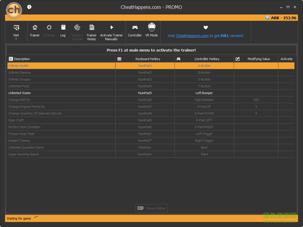 方舟生存進化十五項修改器 v253.96 最新版 0