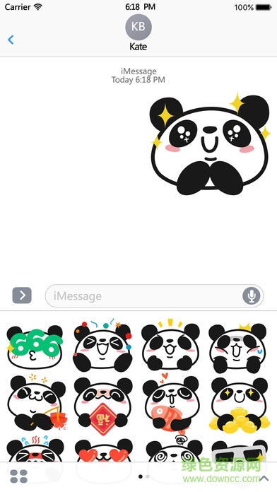 熊貓直播貼紙ios版 v1.0.1 iPhone版 2