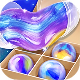 銀河鏡面水晶泥(Galaxy Slime Ball)