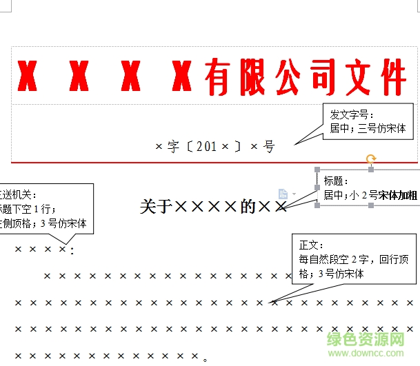 紅頭文件標(biāo)準(zhǔn)格式模板 doc版 0