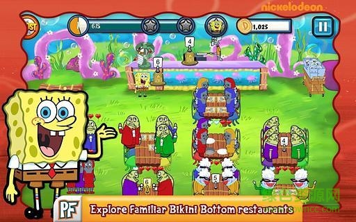 海綿寶寶餐廳(SpongeBob Diner Dash) v3.25.3 安卓全解鎖中文版 1