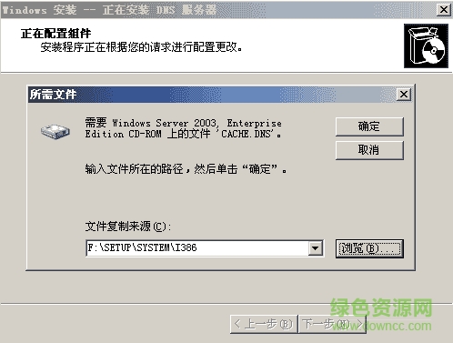 Win2003DNS安裝包